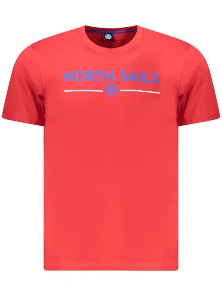 Tricou North Sails scurt roșu