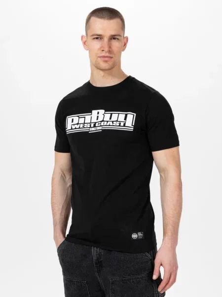 Koszulka Pitbull Slim Fit Classic Boxing biała