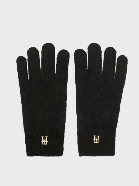 Рукавички Tommy Hilfiger чорні