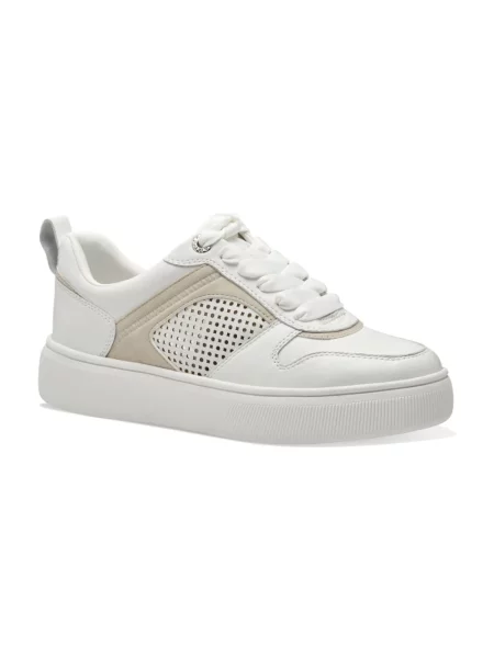 Sneakersy Tamaris skórzane białe