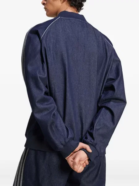 Тениска Adidas на райета бяло