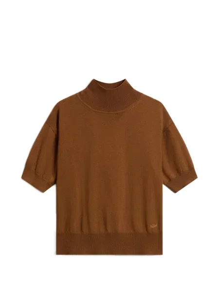 Scurt pulover Woolrich maro