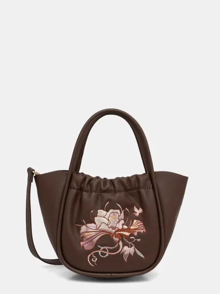 Medicine crossbody torba za žene od imitacije kože smeđa