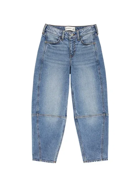 Jeansy dziecięce Abercrombie Fitch niebieskie