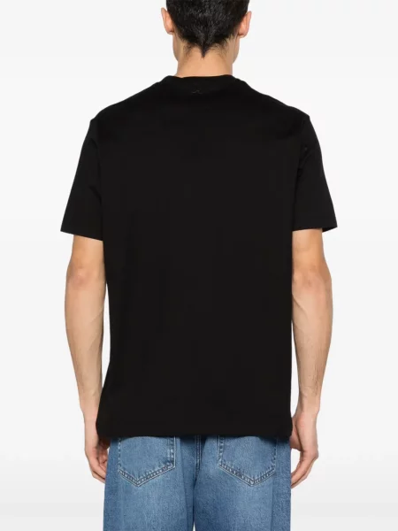 Tricou Paul & Shark cu autograf negru