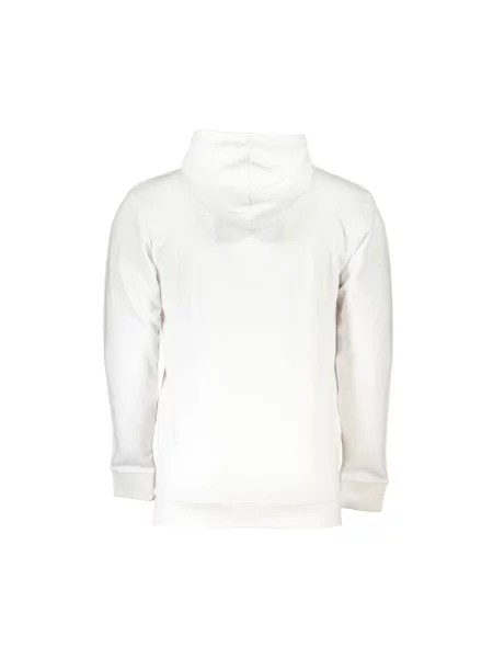 Bluza Cavalli Class z kapturem elegancka biała