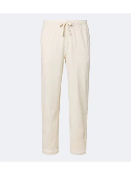Pantaloni Orlebar Brown de in alb
