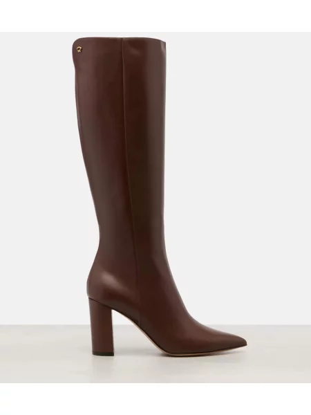 Botine Gianvito Rossi din piele maro