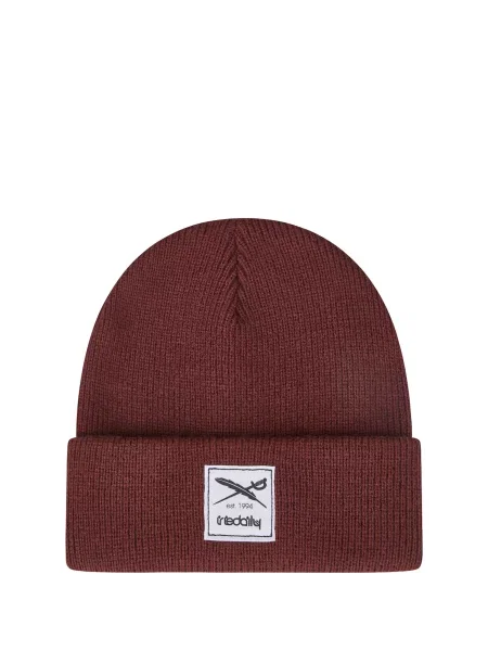 Iriedaily Căciulă Smurpher Heavy burgundy roșu