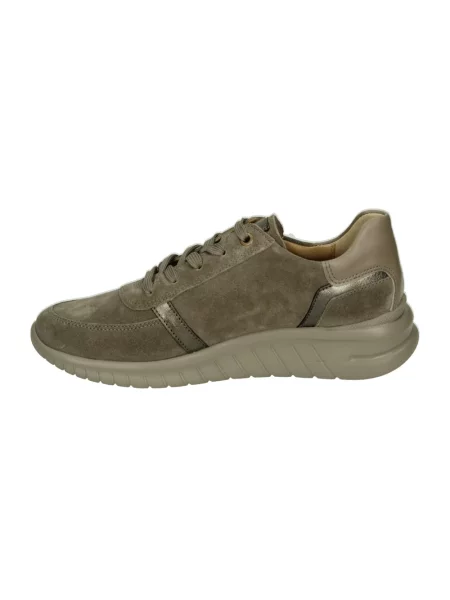 Sneakersy Hartjes skórzane brązowe