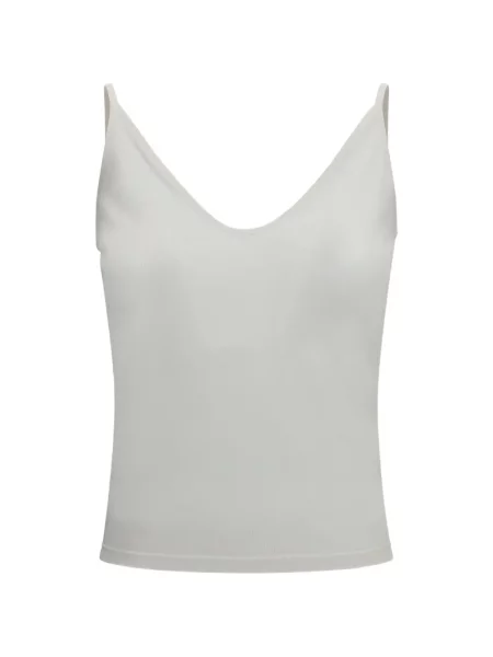Top Tom Ford de mătase alb