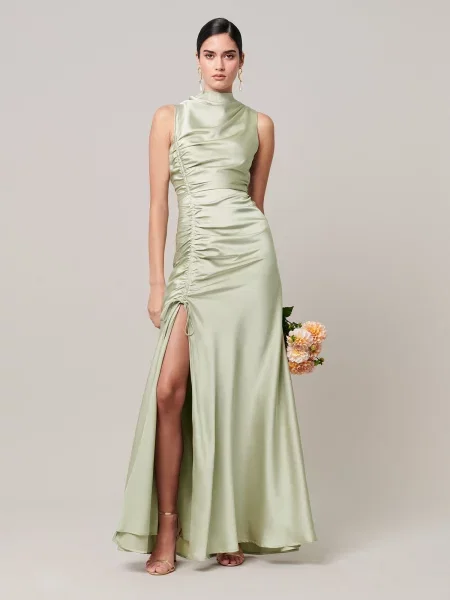 Sável Rochie de seară Tamsin deschis verde