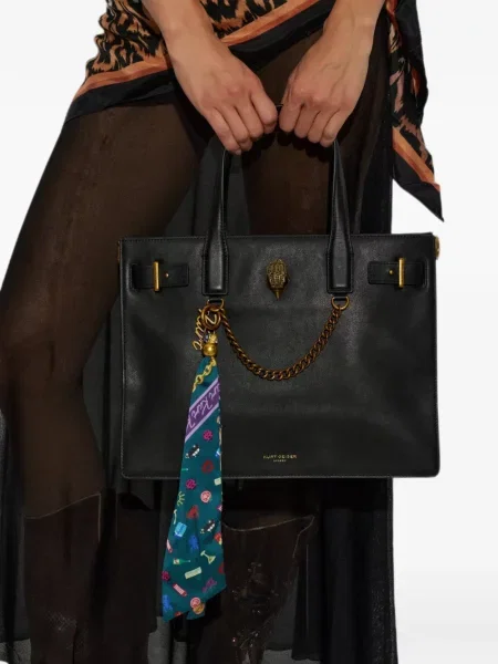 Geantă shopper Kurt Geiger London negru