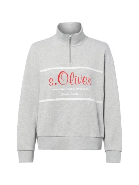 S.Oliver Bluza Kobiety dresowy 36 szary