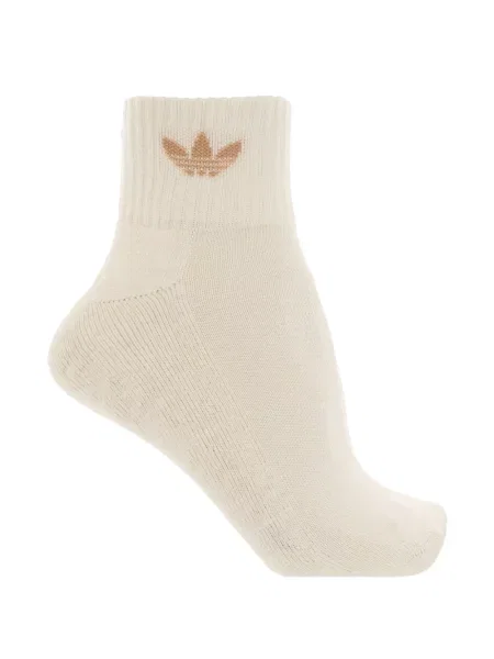 Чорапи Adidas с автограф бяло