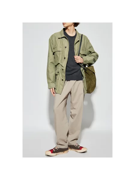 Sweter Maison Margiela wełniany szary