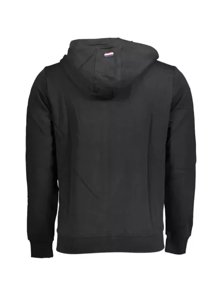 Polo majica Us Polo Assn s autogramom crna