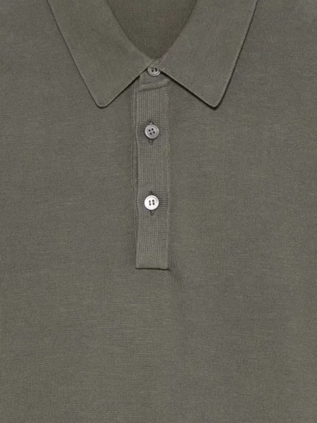 Scurt tricou polo Barba verde