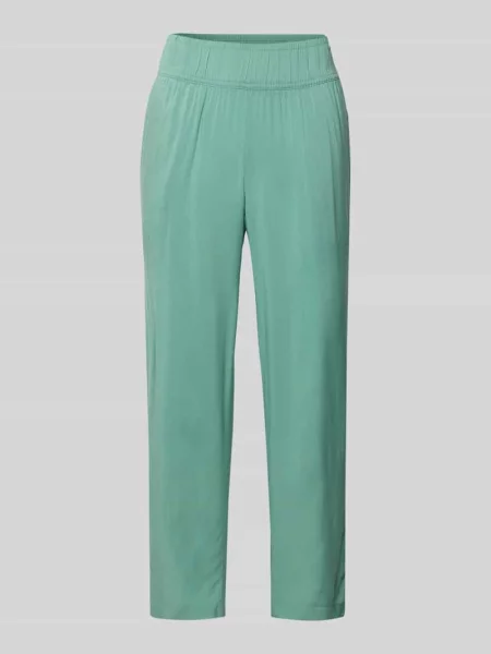 Spodnie materiałowe o kroju relaxed fit z mieszanki Tom Tailor