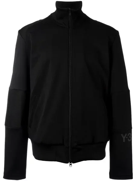 Hanorac Y-3 cu guler înalt negru