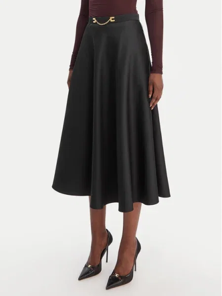 Elisabetta Franchi Fustă midi negru