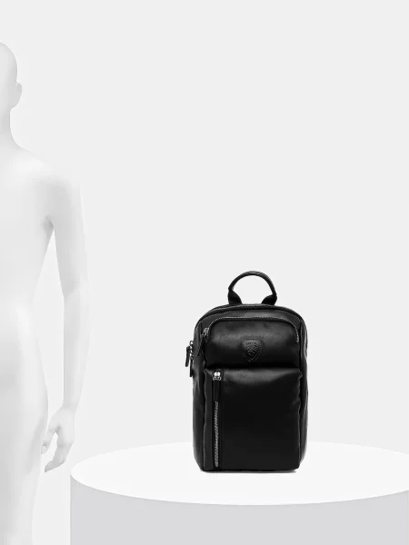 Однотонный маленький рюкзак Blauer черный