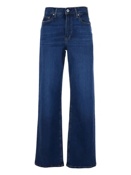 Blugi Ag Jeans cu autograf albastru