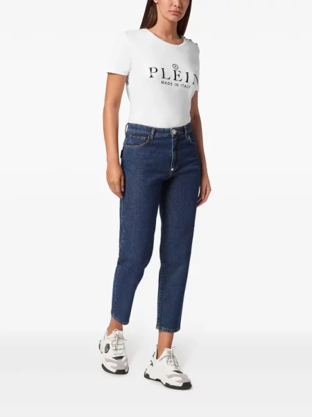 Tiesūs džinsai Philipp Plein mėlyna