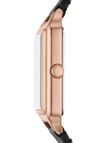 FOSSIL Ceas analogic RAQUEL auriu roz / negru alb