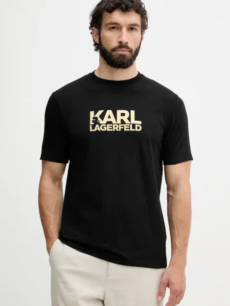 KARL LAGERFELD Tricou negru