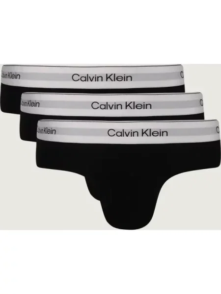 Calvin Klein Underwear Slip / alb negru
