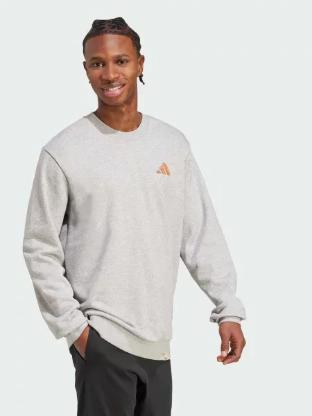 Світшот adidas сірий