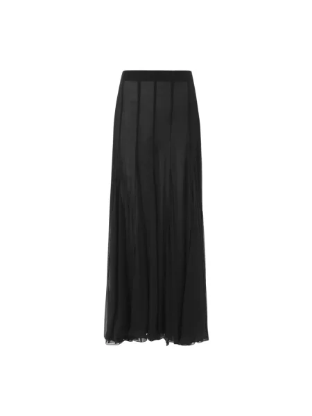 Jedwabna spódnica Chloe czarna