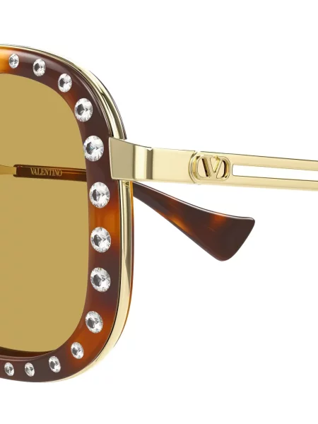 Saulės akiniai Valentino Garavani Eyewear ruda