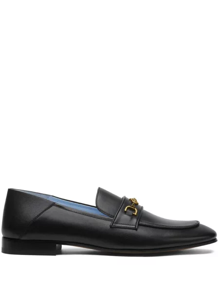 Papuci de casă Versace din piele negru