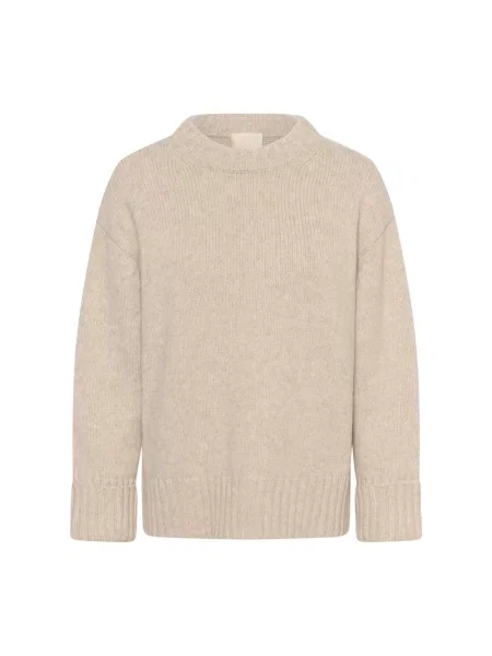 Dzianinowy sweter Soaked In Luxury beżowy