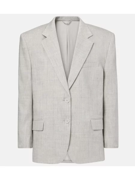 Sacou Magda Butrym de lână gri