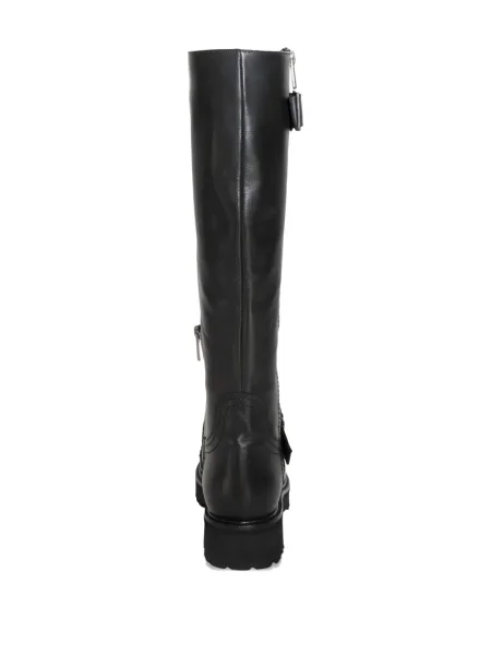 Botine Chuckies cu cataramă negru
