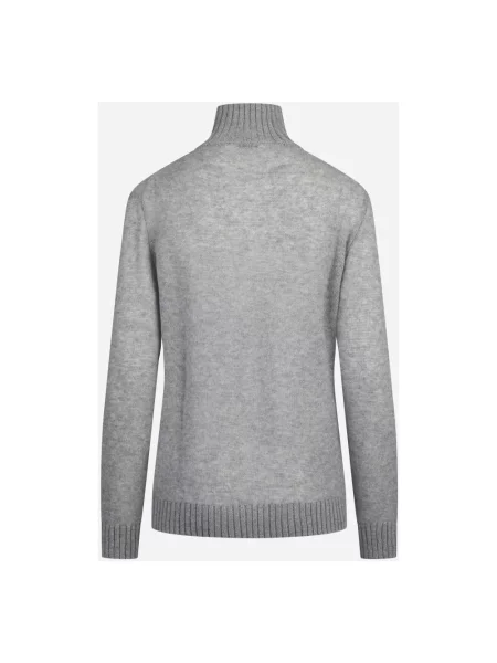 Sweter z golfem Ballantyne szary