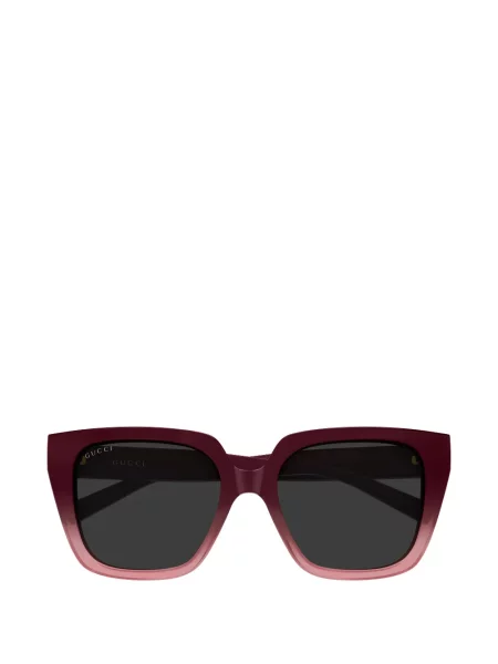 Ochelari de soare Gucci Eyewear cu dungi roșu
