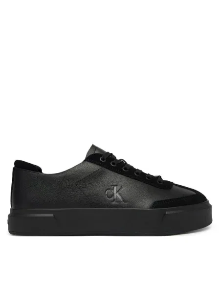 Calvin Klein Sneakersy Basket Cupsole Lup Wt Lth czarny