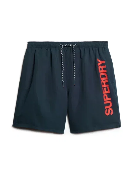 Kąpielówki Superdry niebieskie