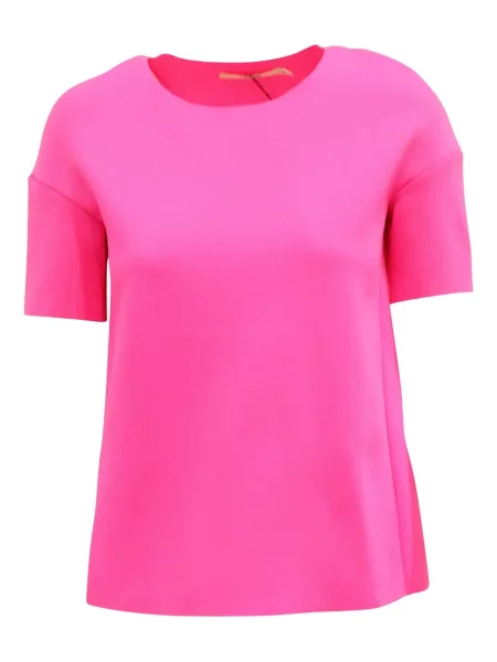 Tricou J Brand scurt roz