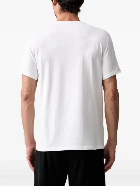 Tricou Emporio Armani cu imagine alb