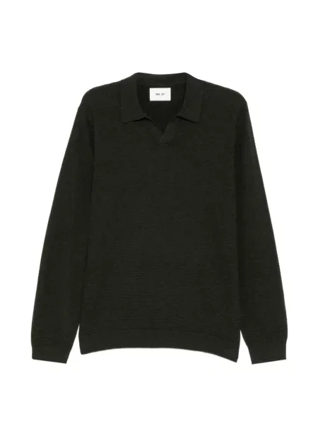 Majica Nn07 s V-izrezom zelena