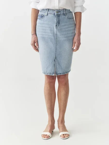 TATUUM Fustă Ewi denim albastru