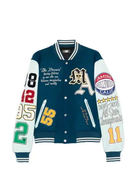 Яке тип бомбър Amiri синьо