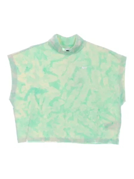 Top Nike z wysokim kołnierzem zielony