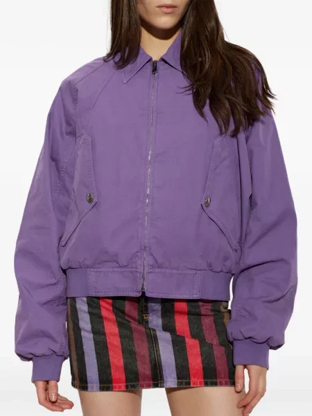 Geacă Versace violet