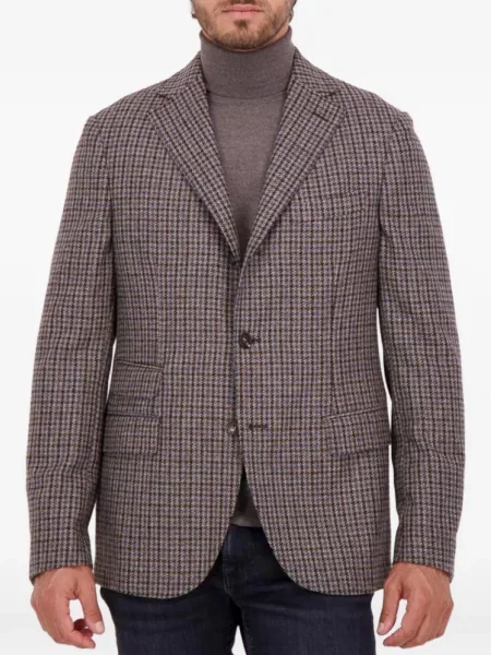 Geacă Slowear cu model pepito maro